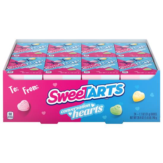 Sweetarts Conversation Hearts Candy