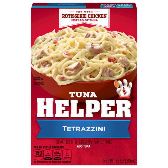Tuna Helper Tetrazzini Spaghetti & Sauce Mix (7.3 oz)