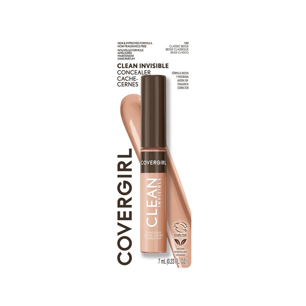 CoverGirl Clean Invisible Concealer - Classic Beige 130