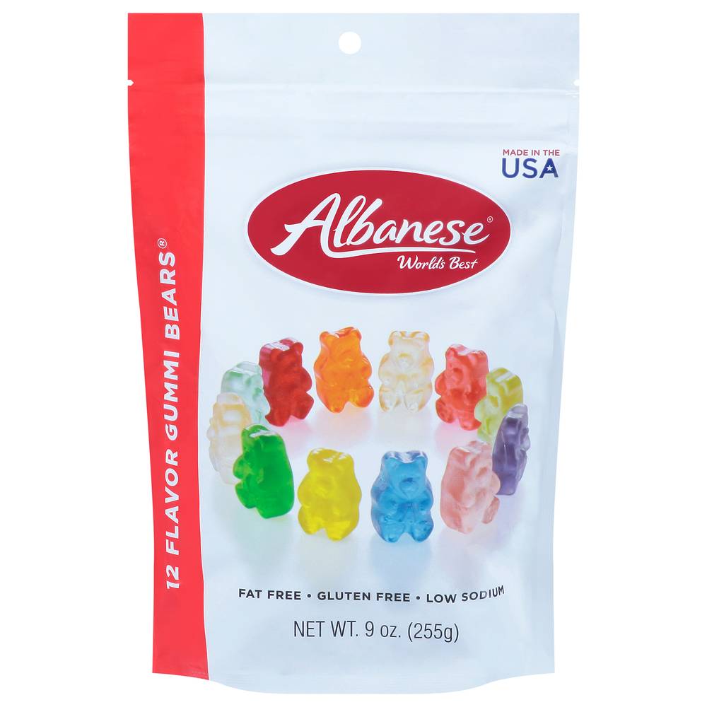 Albanese World's Best 12 Flavor Gummi Bears