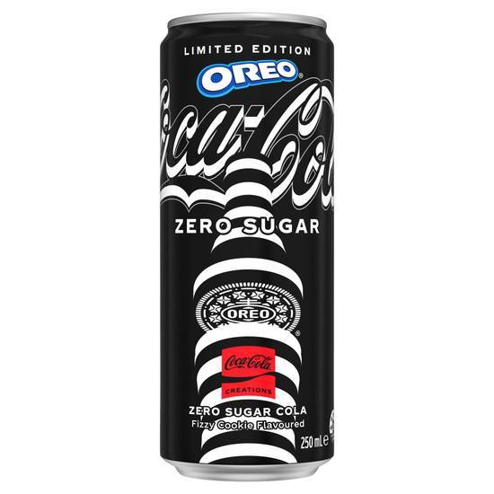 Coca Cola 250ml No-Sugar Oreo