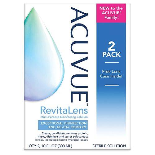 ACUVUE RevitaLens Multi-Purpose Disinfecting Solution - 10.0 fl oz x 2 pack