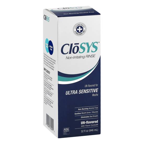 Closys Non-Irritating Ultra Sensitive Un-Flavored Rinse