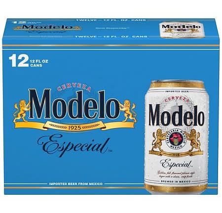 Modelo Cerveza Especial Mexican Lager Beer (12 x 12 fl oz)