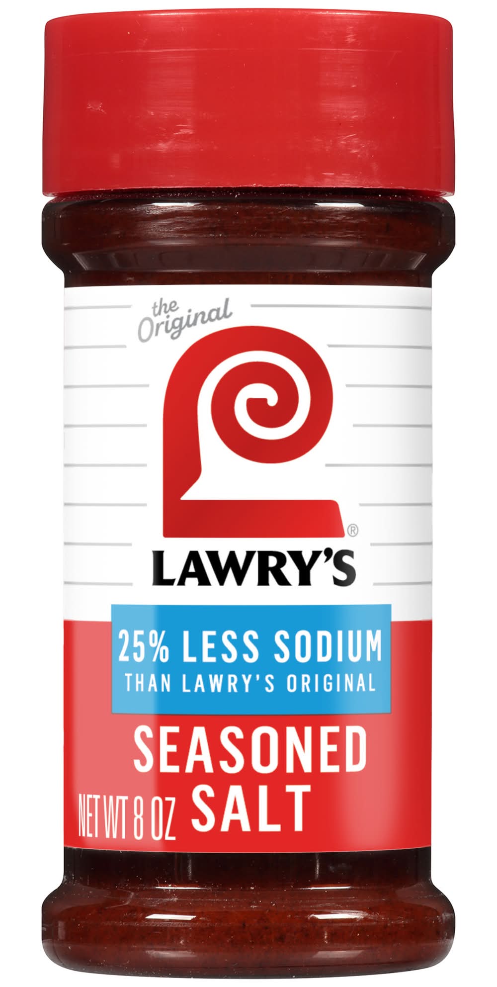 Lawry's 25% Less Sodium Seasoned Salt (8 oz)