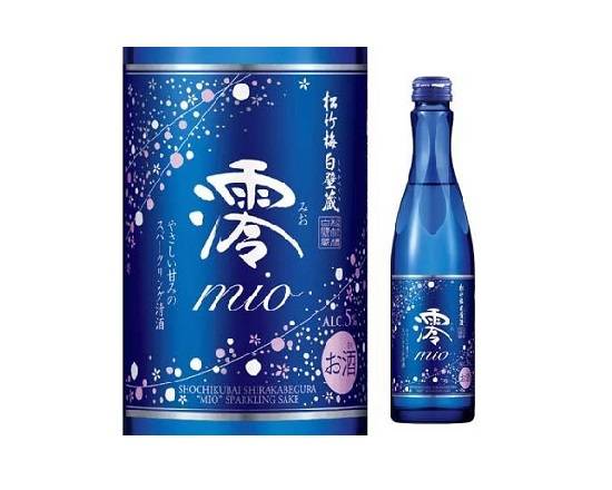 207137：松竹梅 白壁蔵 澪 発泡清酒 300ML / Shochikubai Shirakabegura Mio Sparkling Sake