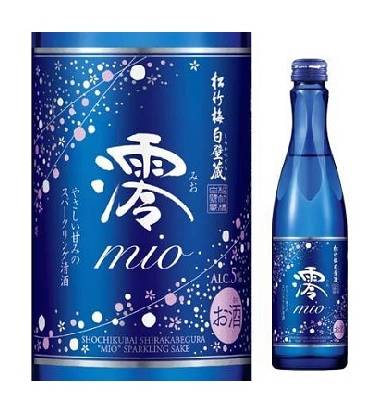 207137：松竹梅 白壁蔵 澪 発泡清酒 300ML / Shochikubai Shirakabegura Mio Sparkling Sake