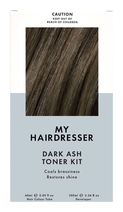 My Hairdresser Dark Ash Toner Kit 4pcs
