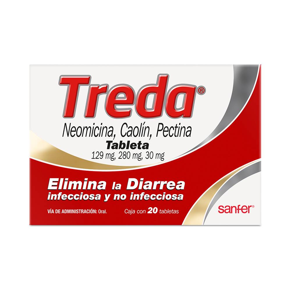 Sanfer · Treda tabletas 129 mg / 280 mg / 30 mg (20 un)