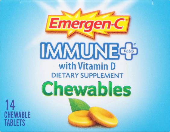 Emergen-C Immune Plus With Vitamin D Orange Blast Supplement (14 ct)