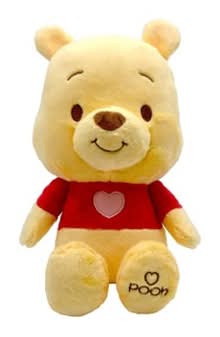 Disney Baby Winnie The Pooh Valentine Plush Baby Learning Toy
