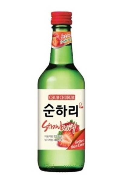 Soon Hari Strawberry Korean Soju (375 ml)