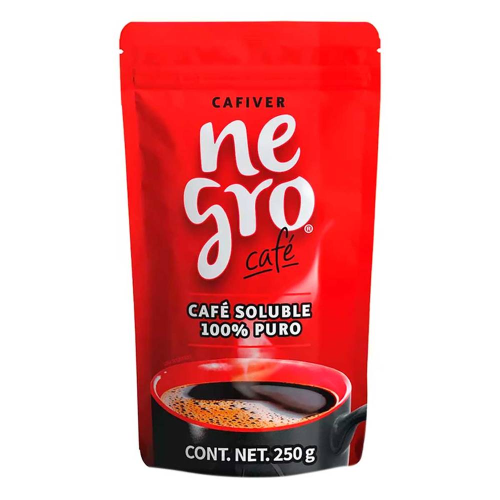 Cafe Negro Soluble Cafiver 250G