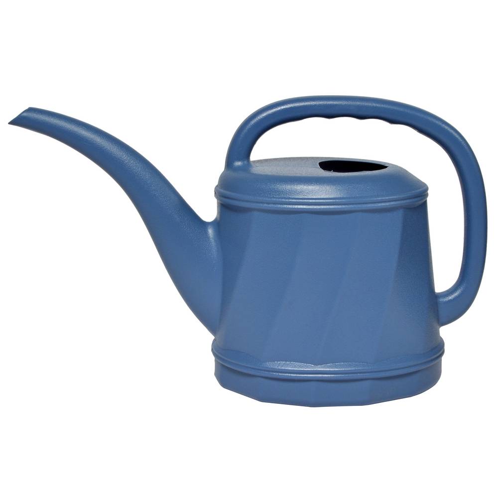 Blue Plastic Watering Can