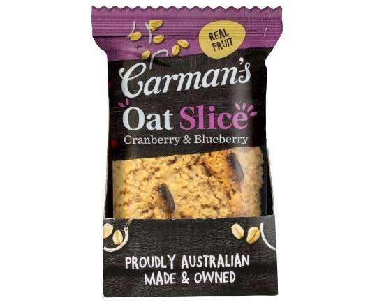 Carman's Cranberry & Blueberry Oat Slice 70g