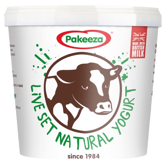 Pakeeza Live Set Natural Yogurt (900g)