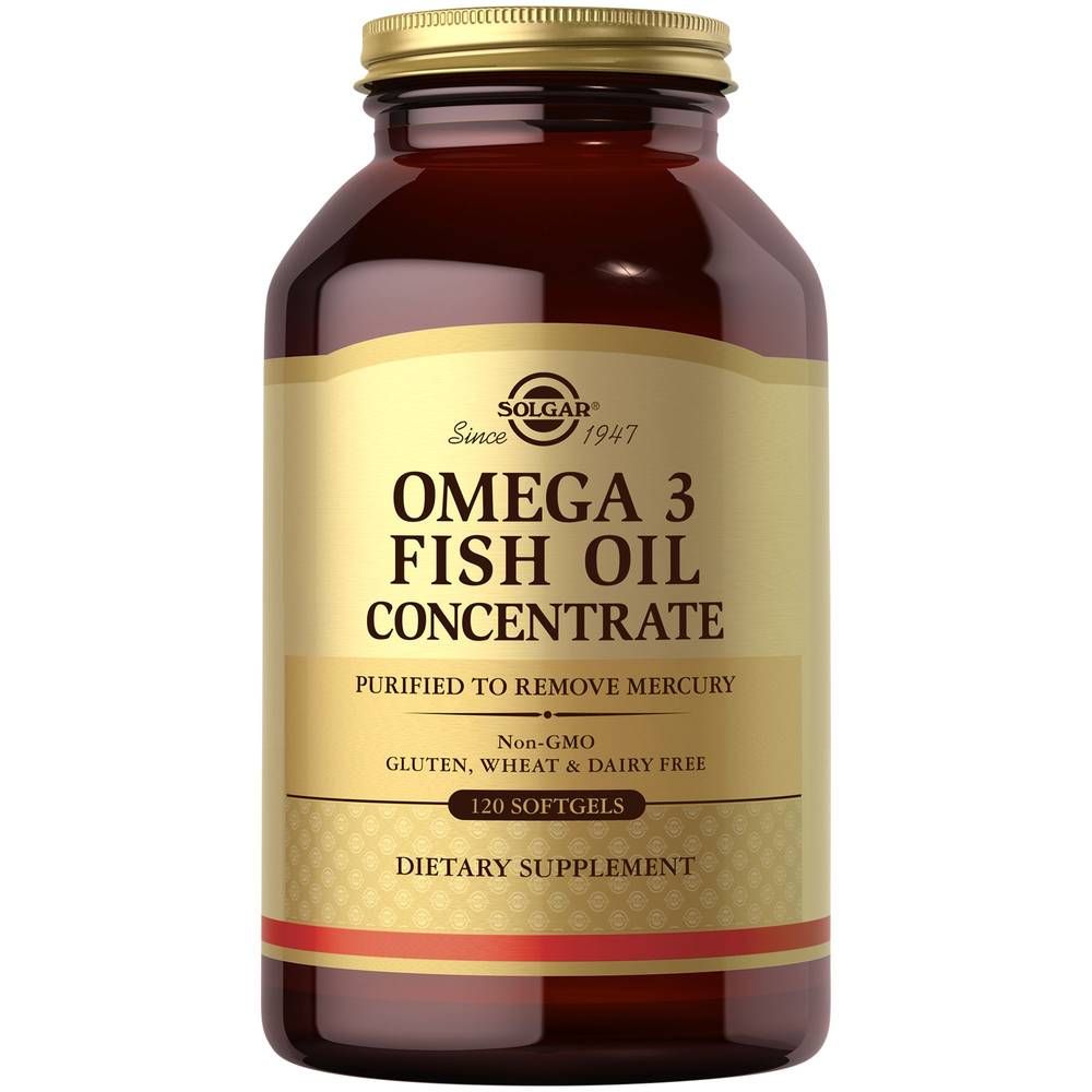 Solgar Omega 3 Fish Oil Concentrate 2000 mg Softgels