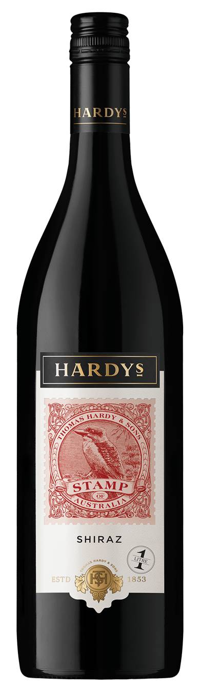 Hardys Stamp Shiraz 1lt