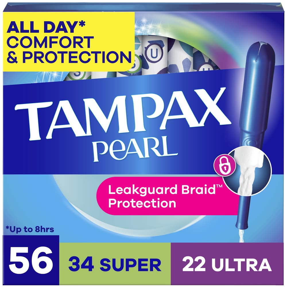 Tampax Pearl Duo pack Super/Ultra Tampons