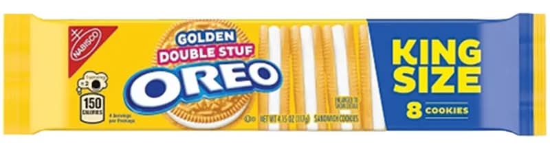 Nabisco Oreo Golden Double Stuf King Size