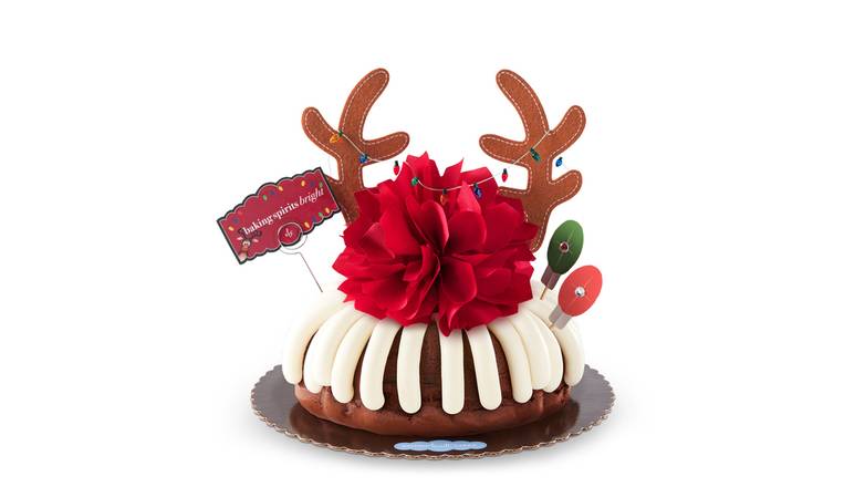 Baking Spirits Bright 10" Decorated Bundt Cake