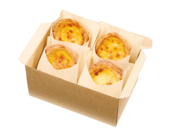 【266】エッグタルト４個入り Egg Tart(four piece)