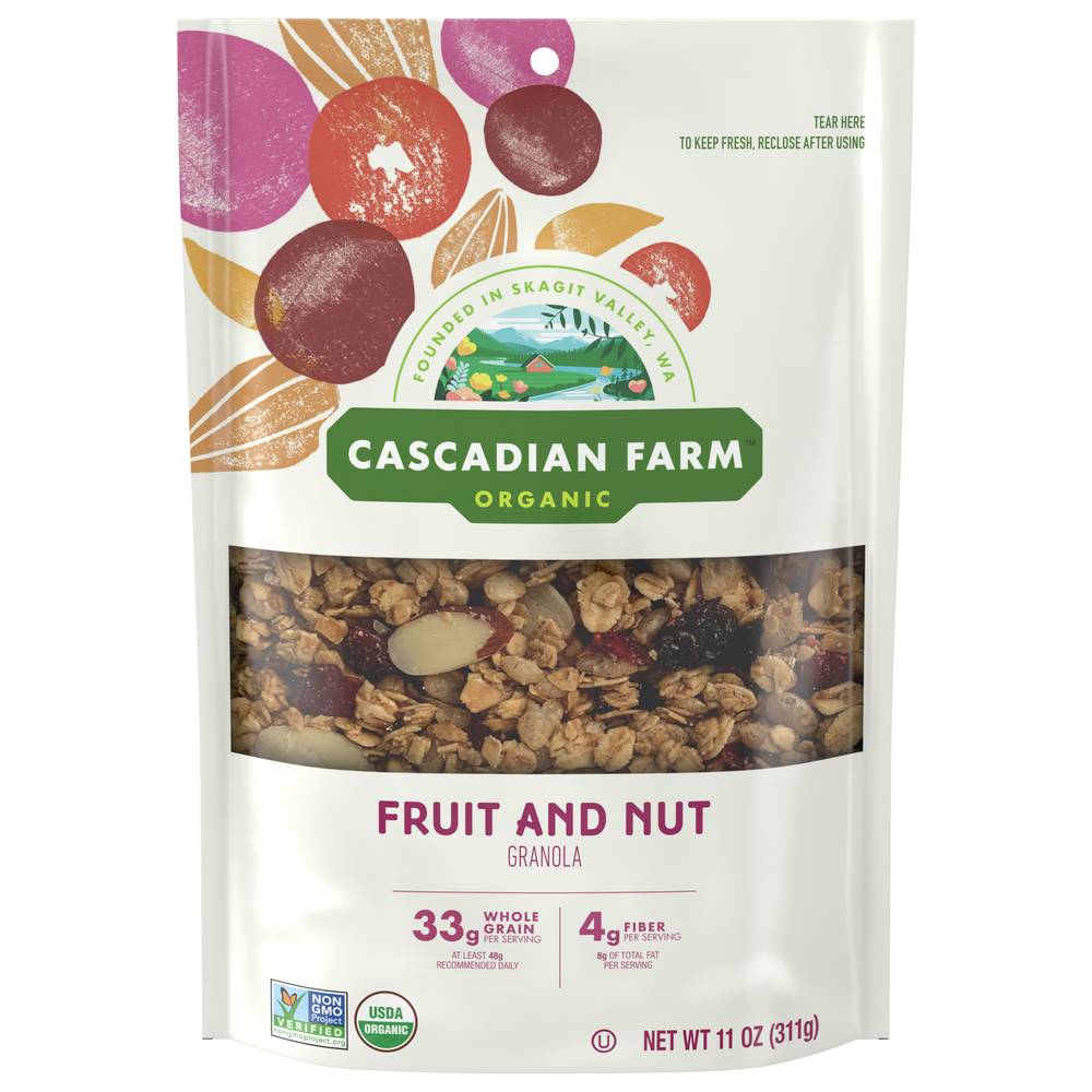 Cascadian Farm Organic Fruit and Nut Granola (11 oz)