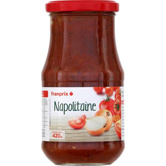 Sauce napolitaine franprix 420g