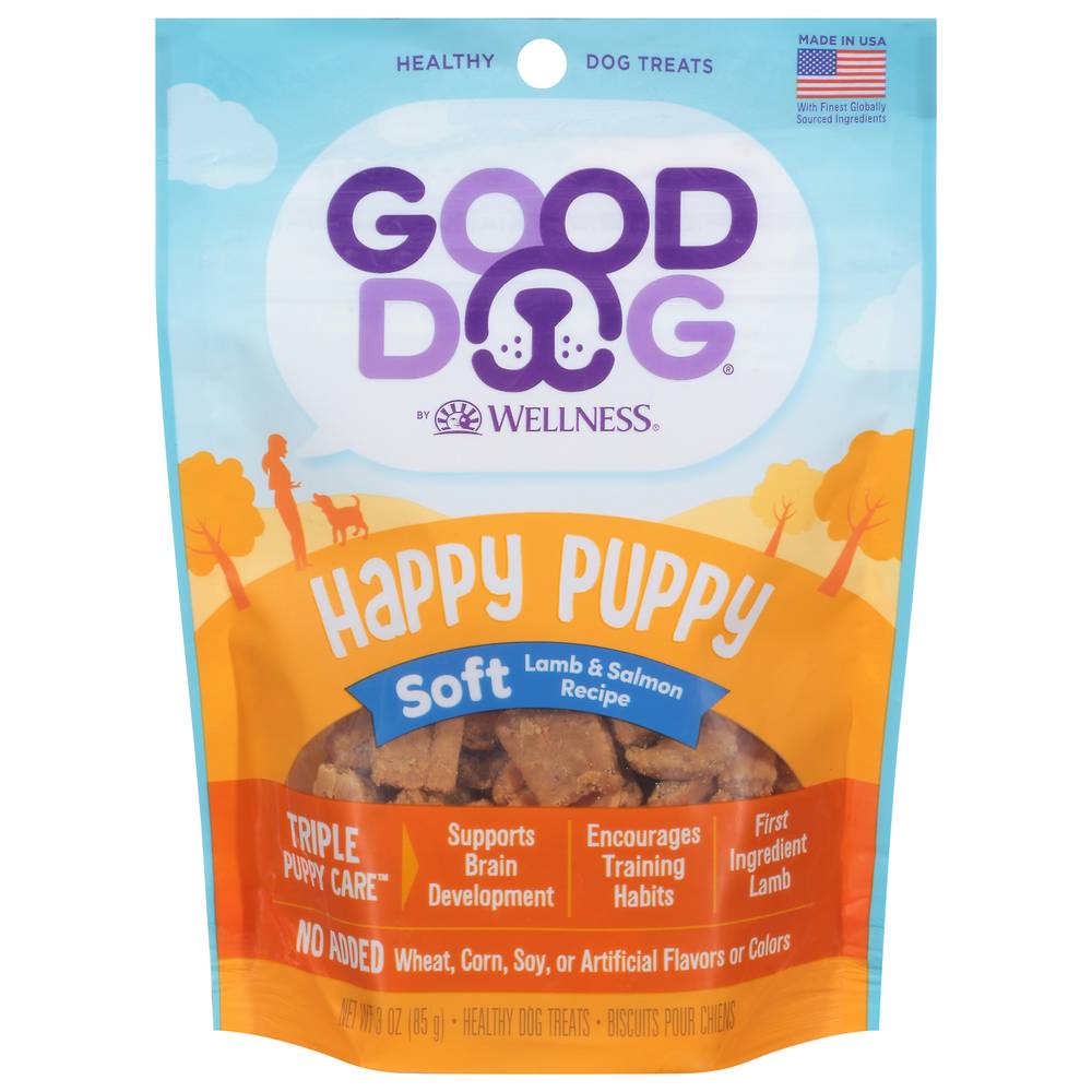 Good Dog Lamb & Salmon Recipe Healthy Dog Treats (3 oz)