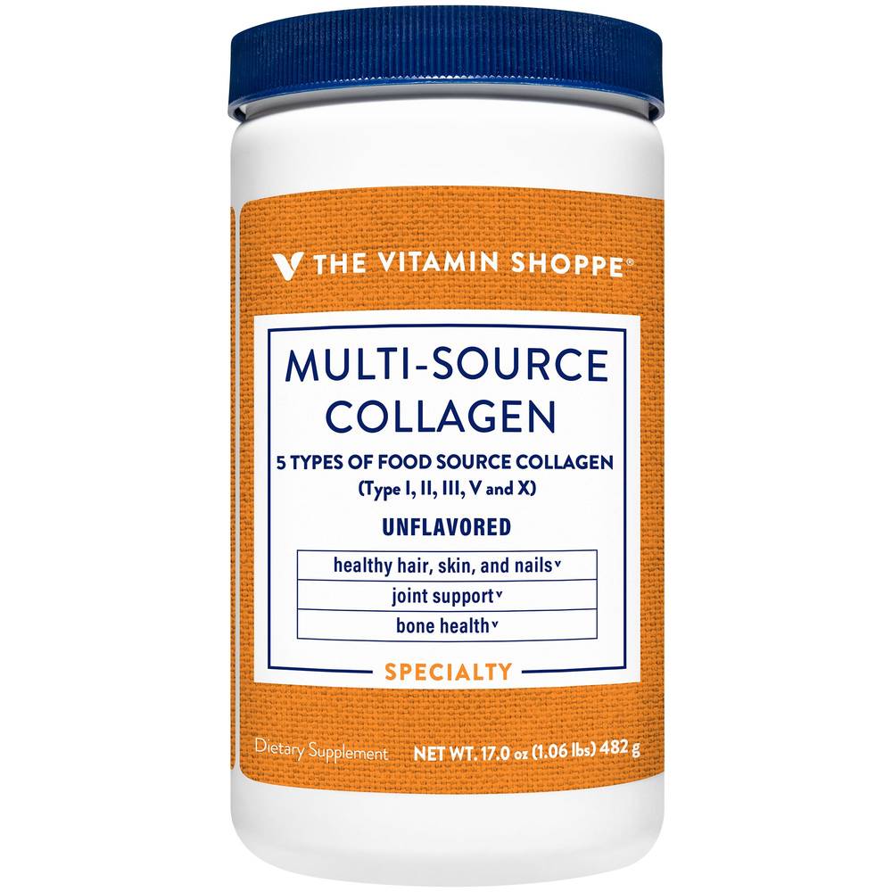Multi-Source Collagen - Unflavored(17 Ounces Powder)