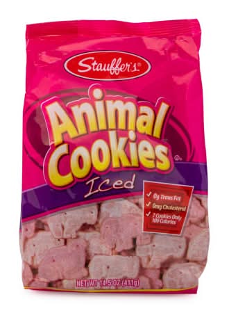 Stauffer's® Lightly Iced Animal Cookies 14.5oz