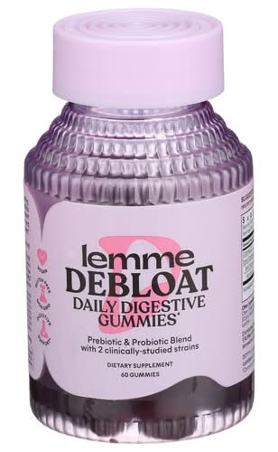 Lemme Debloat Daily Digestive Gummies