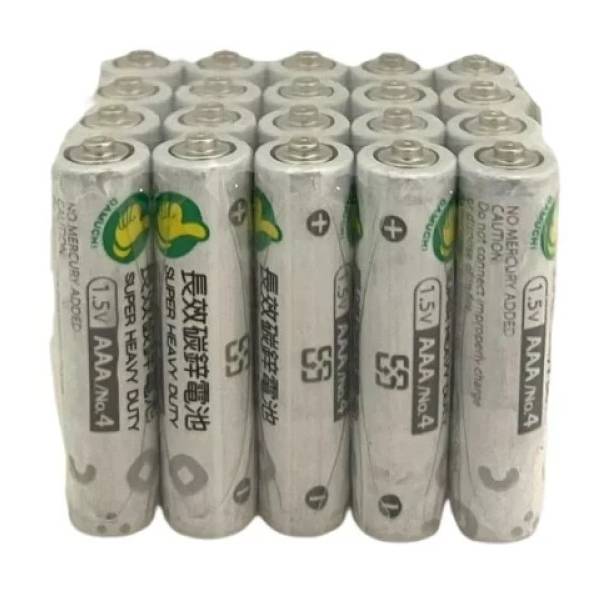 大拇指碳鋅電池 20入/組 4號電池#339894