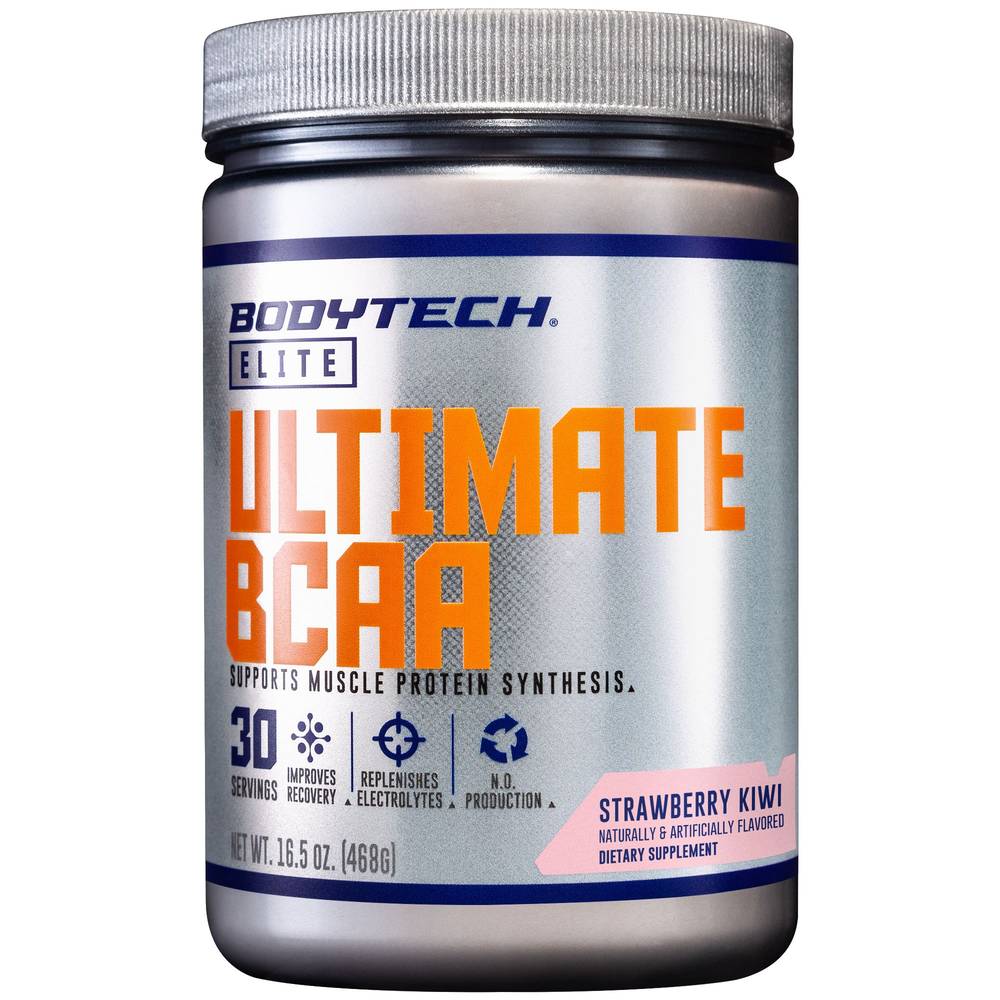 Bodytech Elite Ultimate Bcaa Powder Dietary Supplement (16.5 oz) (strawberry kiwi)