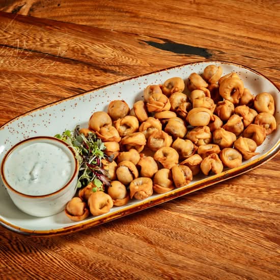 Fried Pelmeni