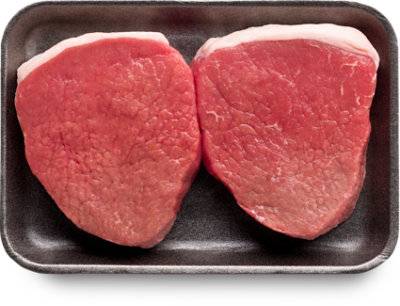 Usda Choice Beef Eye Of Round Steak - 1.00 Lb