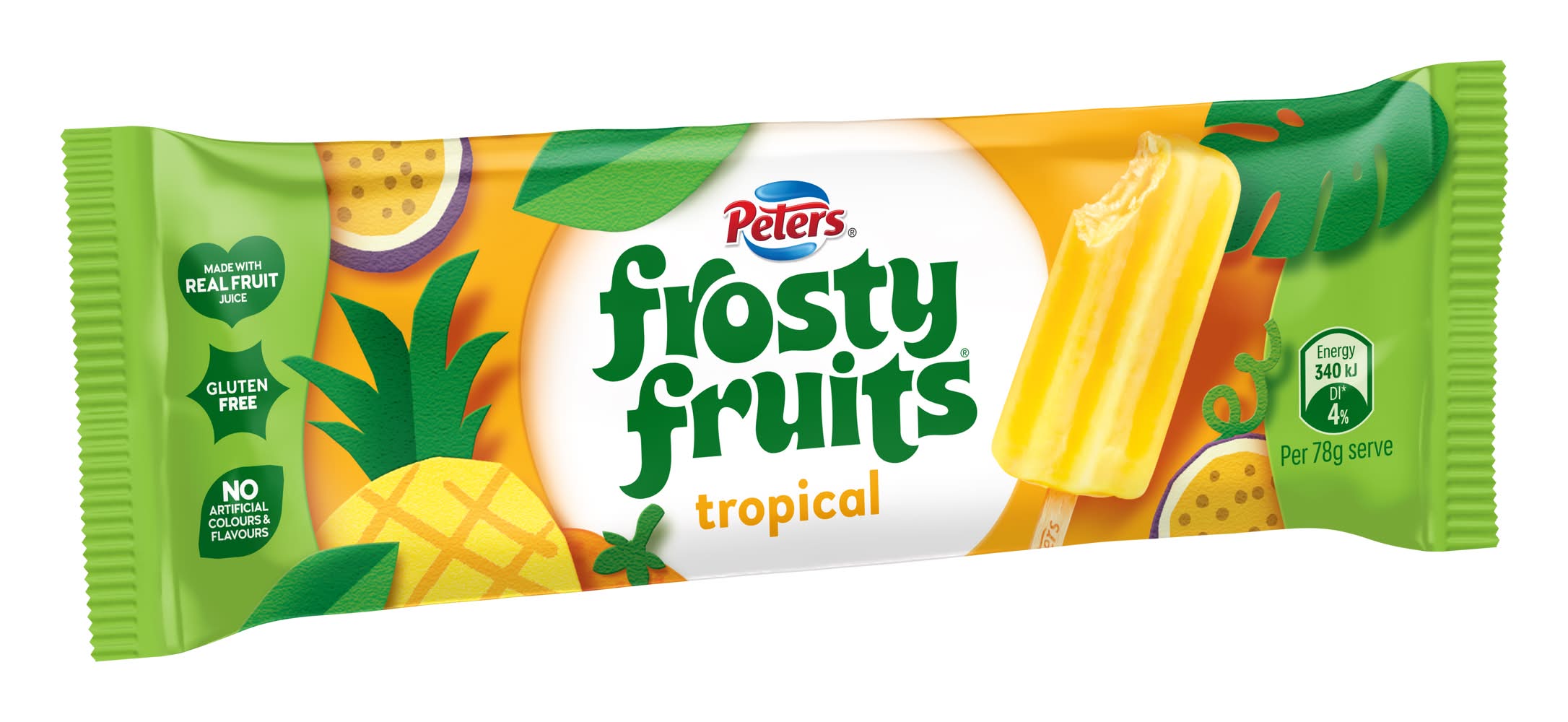Peters Frosty Fruits Ice Cream, Tropical (75mL)