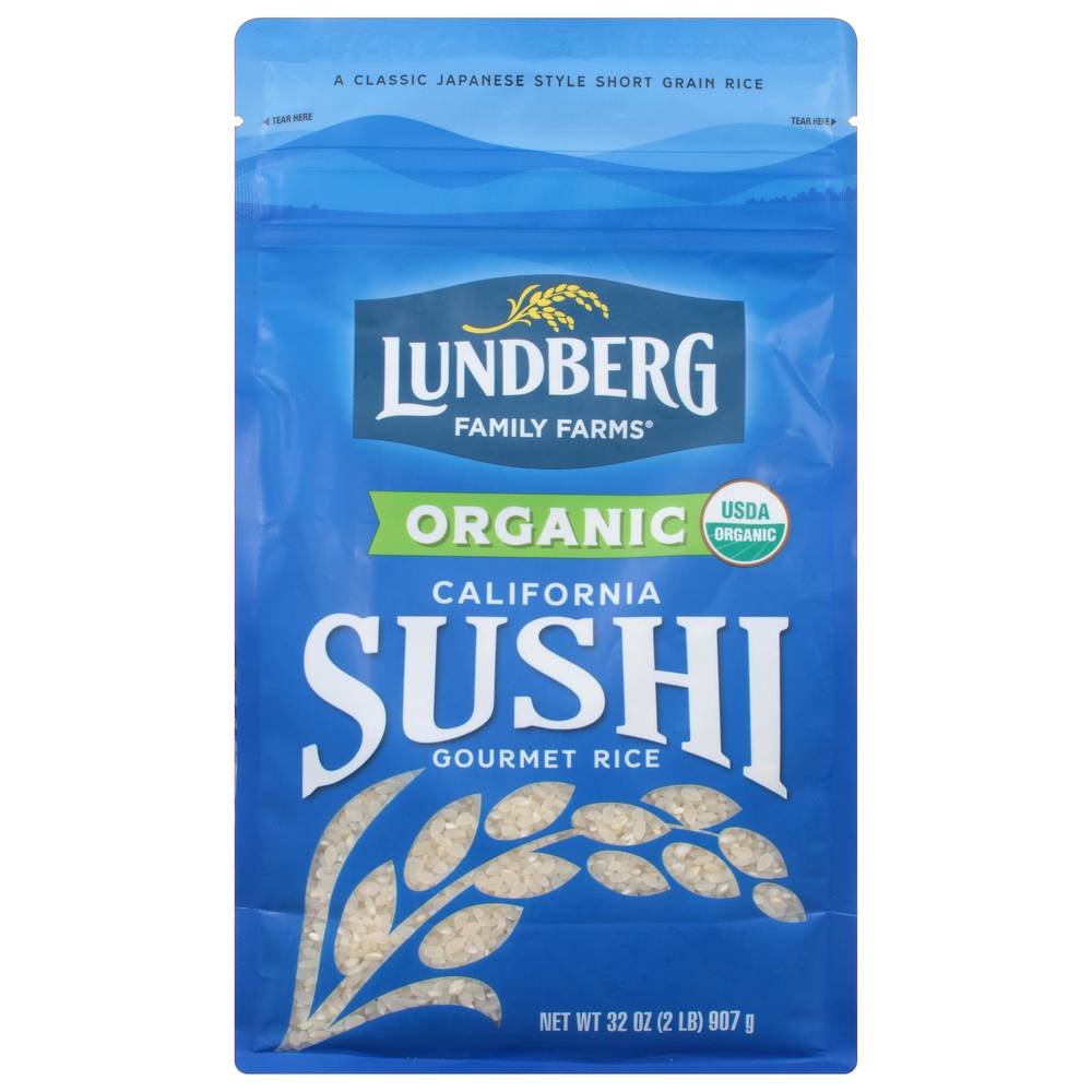 Lundberg Organic California Gourmet Sushi Rice (2 lbs)