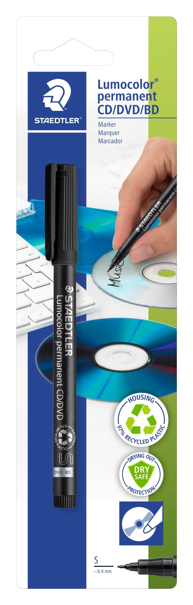 Marcador Permanente CD