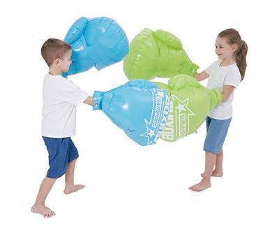 Blue & Green Mega Boxing Gloves Set