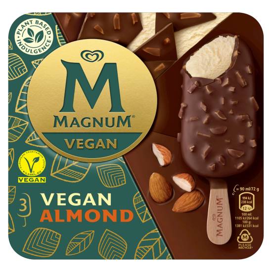 Magnum Vegan Ice Cream Almond (3 ct)