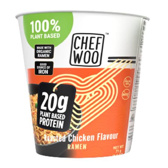 Chef Woo Roasted Chicken Plant Based Ramen (71 g)