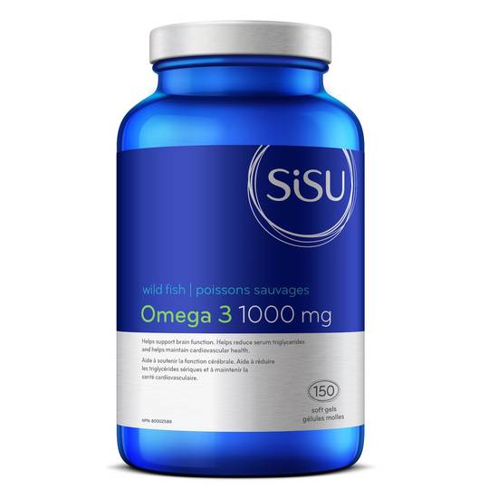 Sisu Omega 3 Unflavoured Softgels 1000 mg (150 units)