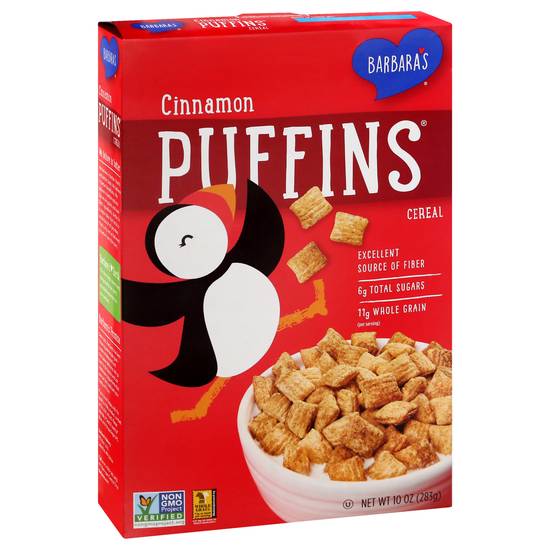 Puffins Cinnamon Cereal (10 oz)