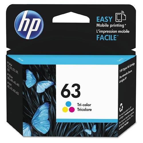 HP 63 Color Single Ink Cartridge - 1.0 EA