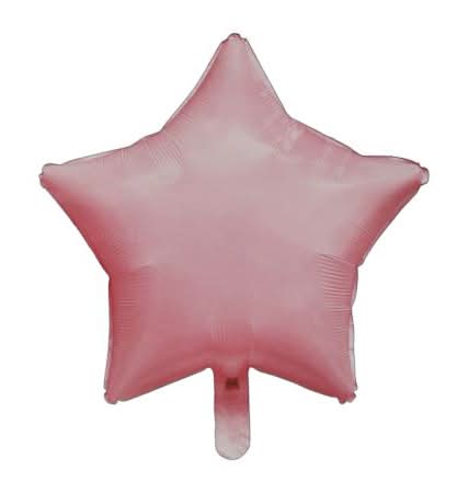 INFLATED Foil Heart Balloon Star