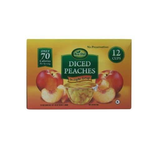 Neostar Diced Peaches in Light Syrup (3 lbs)