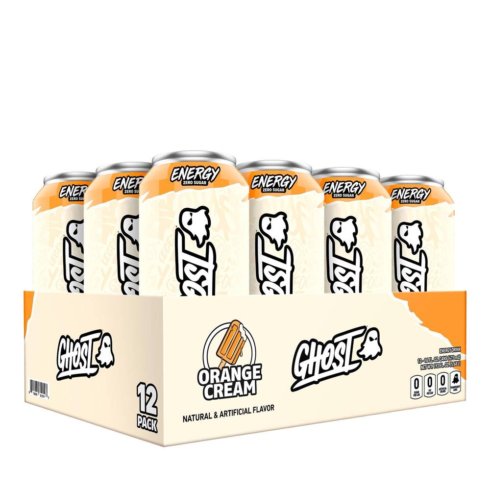 Energy Drink - Orange Cream - 16oz. (12 Cans) (1 Unit(s))