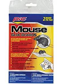 PIC - Glue Mouse Pre-Baited Boards - 24/2 pk (24 Units)
