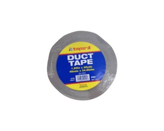 Tape It · 1.9 in x 60 yds Silver Duct Tape (1 roll)